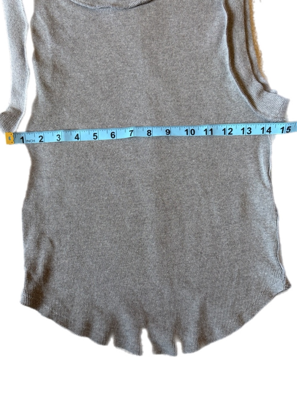 We the Free  Grey Kate Tank Large Like New - Picture 5 of 10